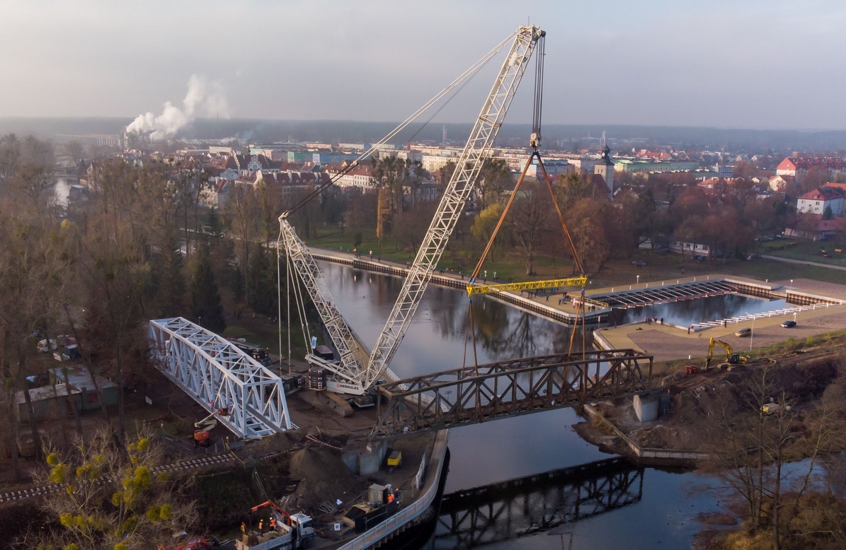 Fragment historycznej przeprawy kolejowej w Piszu będzie atrakcją turystyczną